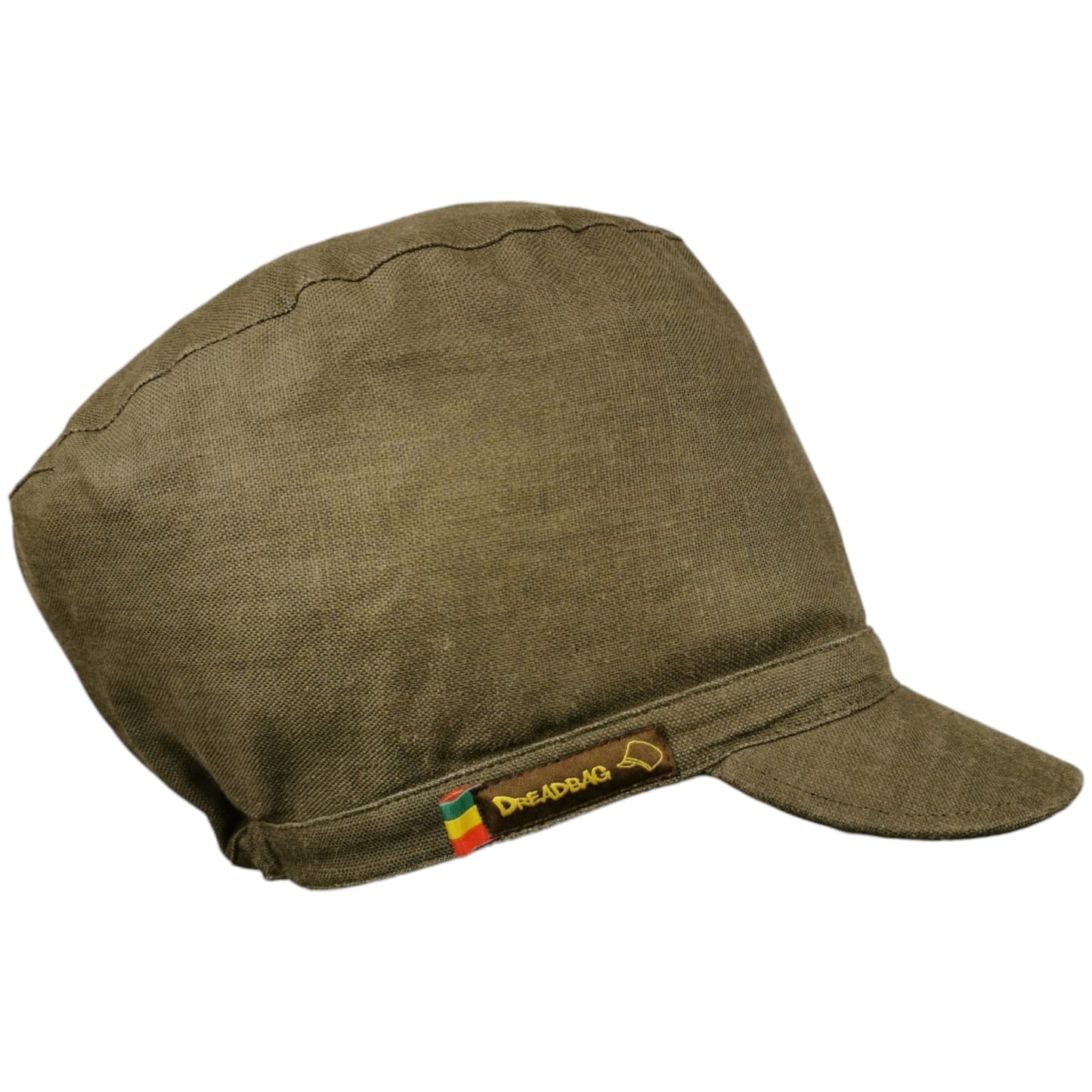 Leinen Dreadbag 'Jah Army' Dunkelgrün von Hut.Berlin