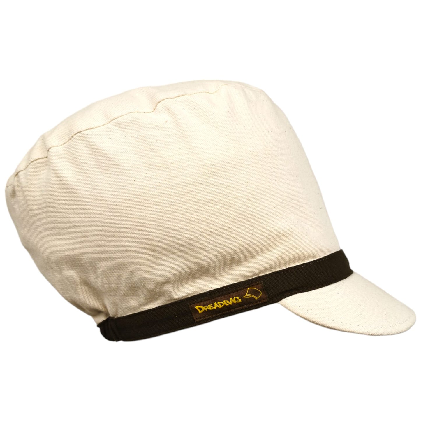Canvas Dreadbag White/Brown by Hut.Berlin