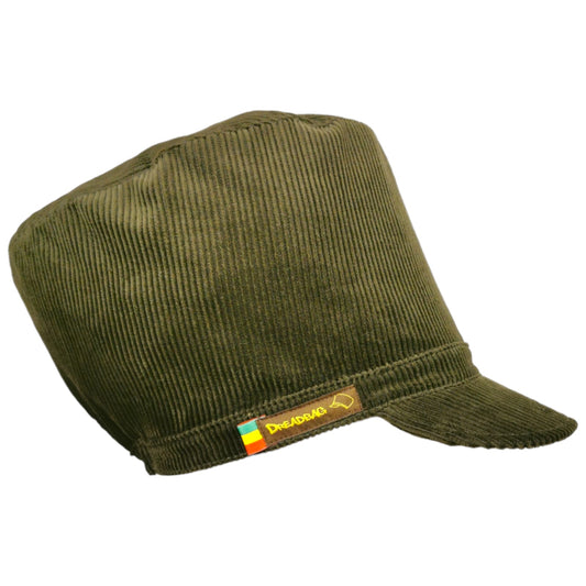 Cord Dreadbag  'Jah Army' Dunkelgrün von Hut.Berlin