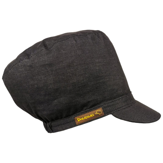 Leinen Dreadbag Schwarz light von Hut.Berlin