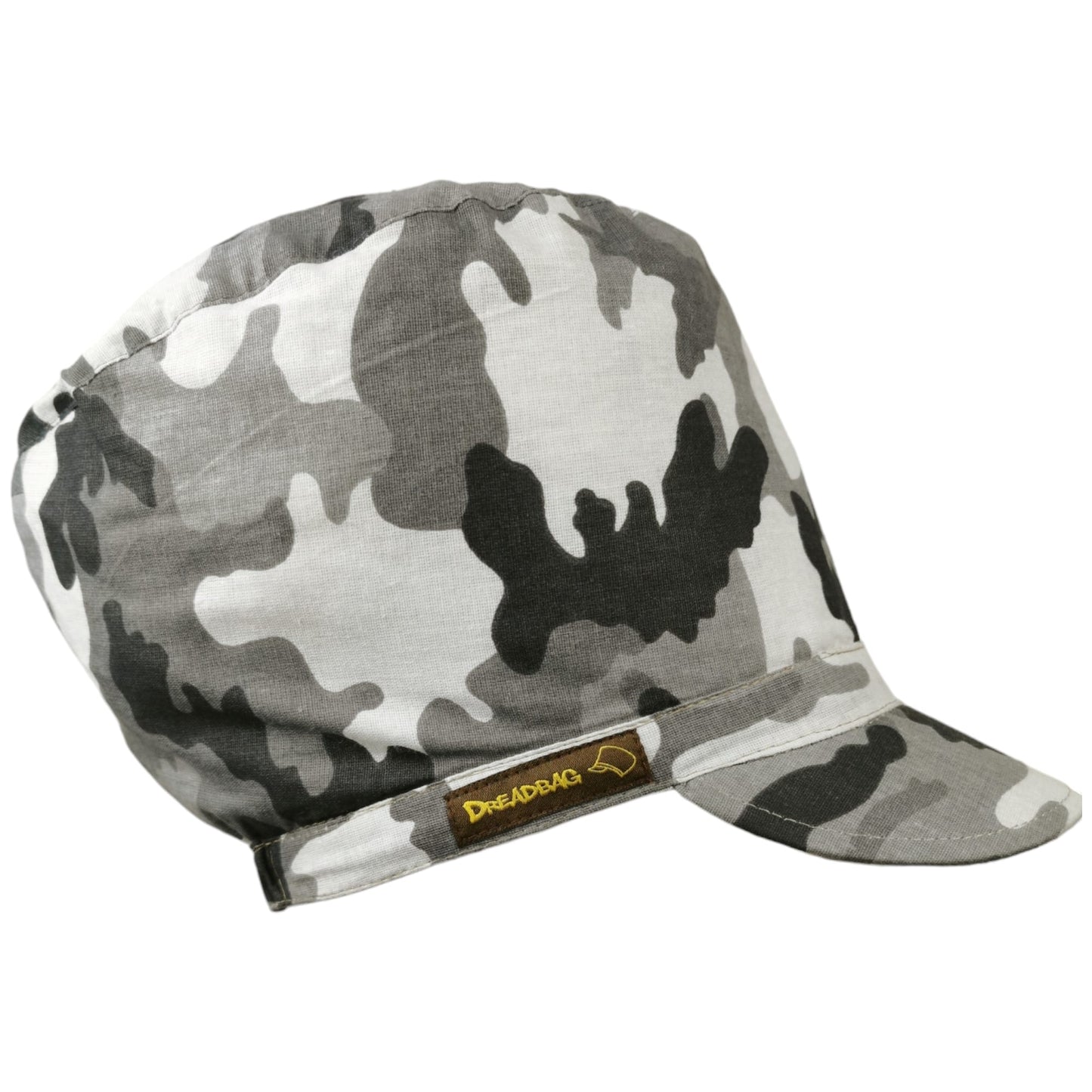 Cotton Camouflage Dreadbag Grey by Hut.Berlin